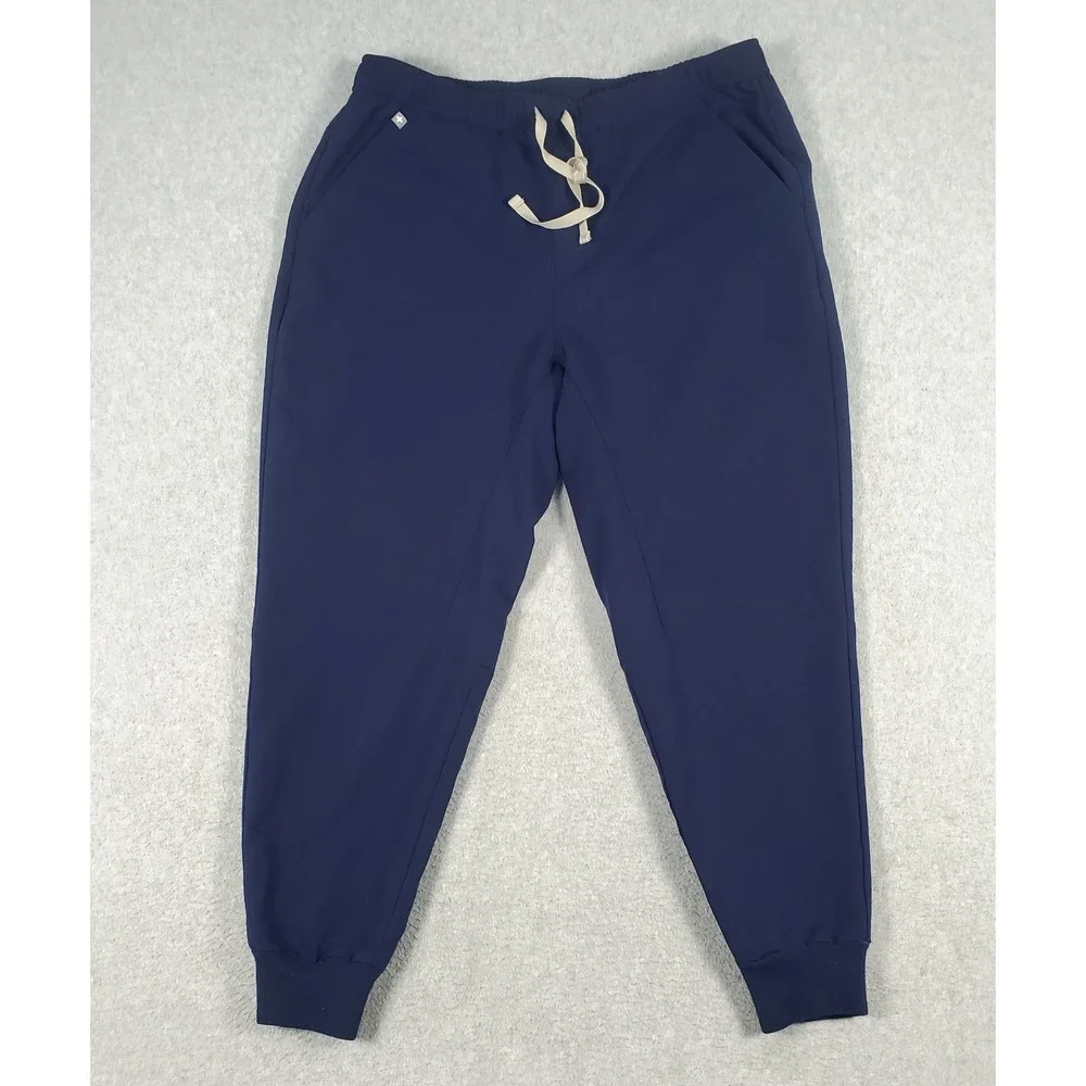 FIGS Tansen Jogger Scrub Pants Mens XL Short XL/S Technical Collection Navy Blue